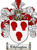 Ethlington coat of arms family crest download