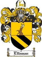 Etteman coat of arms family crest download