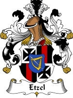 Etzel coat of arms family crest download