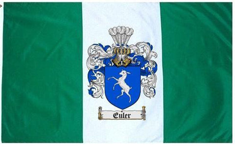 Euler family crest coat of arms flag