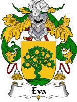 Eva coat of arms family crest download