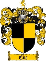 Eve coat of arms family crest download