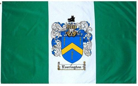 Everington family crest coat of arms flag