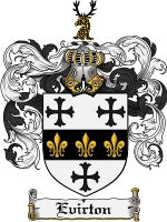 Evirton coat of arms family crest download