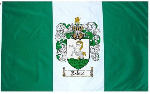 Exford family crest coat of arms flag