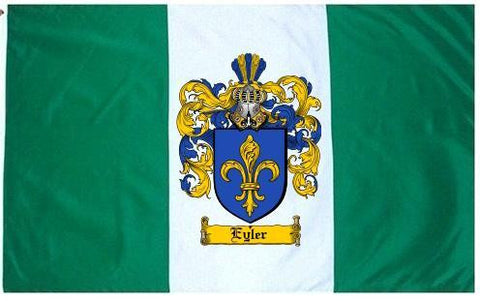 Eyler family crest coat of arms flag