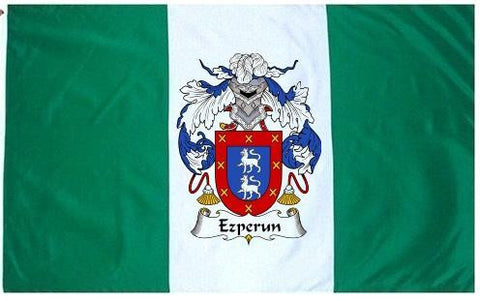 Ezperun family crest coat of arms flag