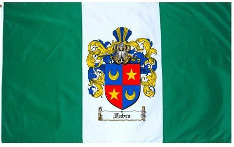 Faba family crest coat of arms flag
