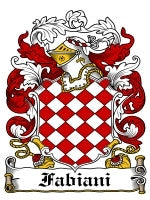 Fabiani coat of arms family crest download