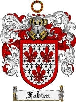 Fabien coat of arms family crest download
