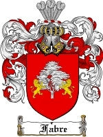 Fabre coat of arms family crest download