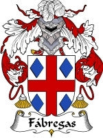 Fabregas coat of arms family crest download