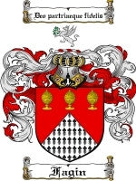 Fagin coat of arms family crest download