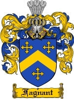Fagnant coat of arms family crest download
