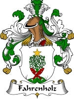 Fahrenholz coat of arms family crest download