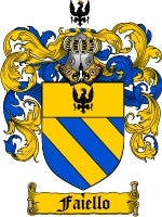 Faiello coat of arms family crest download