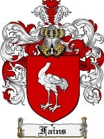 Fains coat of arms family crest download