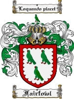 Fairfowl coat of arms family crest download