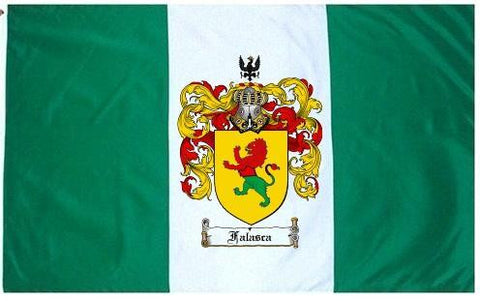 Falasca family crest coat of arms flag