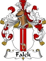 Falck coat of arms family crest download