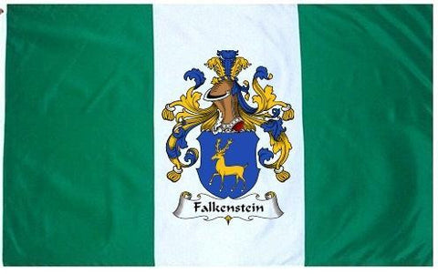 Falkenstein family crest coat of arms flag