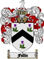 Fallin coat of arms family crest download