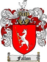 Fallon Family Tree Fallon family crest coat of arms emailed to you within 24 hours ...