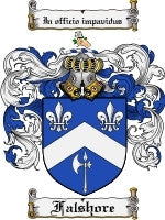 Falshore coat of arms family crest download