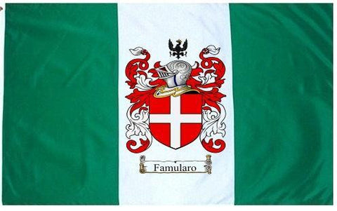 Famularo family crest coat of arms flag