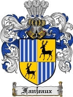 Fanjeaux coat of arms family crest download