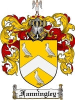 Fanningley coat of arms family crest download