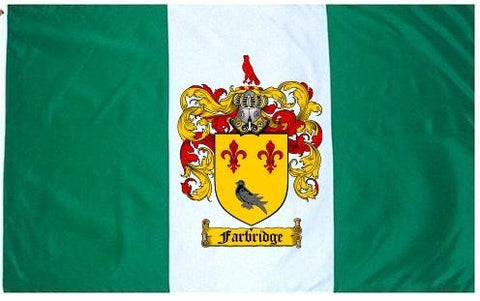 Farbridge family crest coat of arms flag