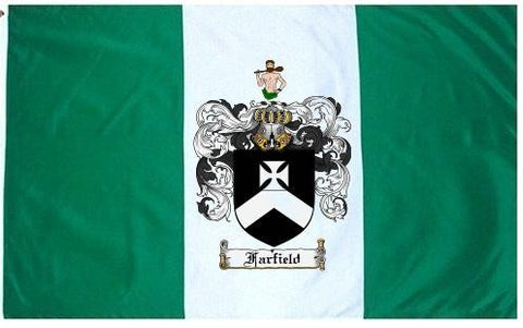 Farfield family crest coat of arms flag