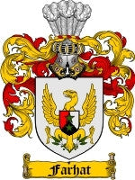 Farhat coat of arms family crest download