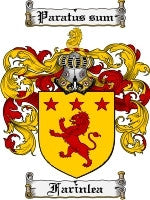 Farinlea coat of arms family crest download