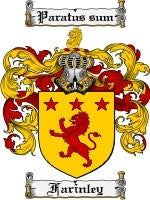 Farinley coat of arms family crest download