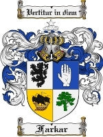 Farkar coat of arms family crest download