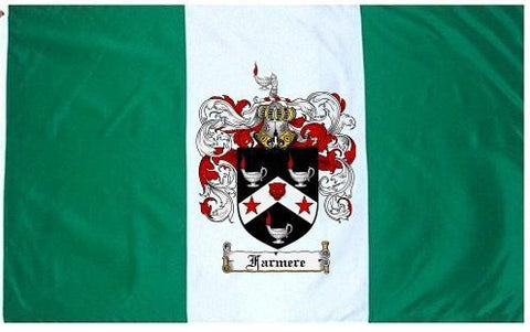 Farmere family crest coat of arms flag