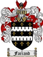 Farrand coat of arms family crest download