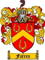 Farren coat of arms family crest download