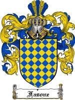 Fasone coat of arms family crest download