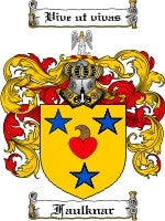 Faulknar coat of arms family crest download