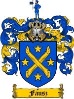 Fausz coat of arms family crest download