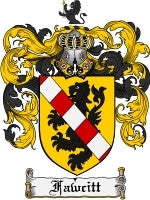 Fawcitt coat of arms family crest download