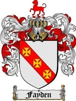 Fayden coat of arms family crest download