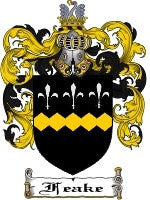Feake coat of arms family crest download