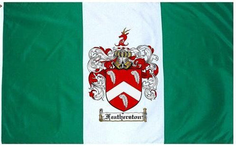 Featherston family crest coat of arms flag