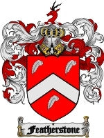 Featherstone coat of arms family crest download