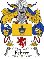 Febrer coat of arms family crest download