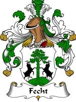 Fecht coat of arms family crest download